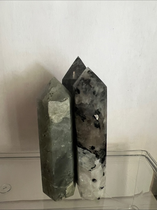 Other - Polished Crystal Tower Set -